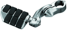 Load image into Gallery viewer, KUR4523-Kuryakyn Tour-Tech Cruise 4in Mount Arm With Dually ISO Pegs 1-1/4in Clamp Chrome-Footpegs-Kuryakyn