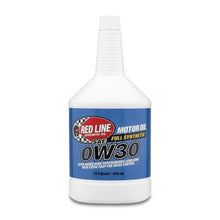 Load image into Gallery viewer, Red Line 0W30 Motor Oil - Quart Red Line