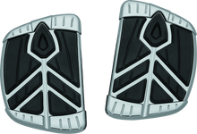 Load image into Gallery viewer, KUR5652-Kuryakyn Spear Mini Boards Without Adapter Chrome-Running Boards-Kuryakyn