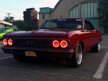 Load image into Gallery viewer, Oracle Pre-Installed Lights 5.75 IN. Sealed Beam - Red Halo-Headlights-ORACLE Lighting