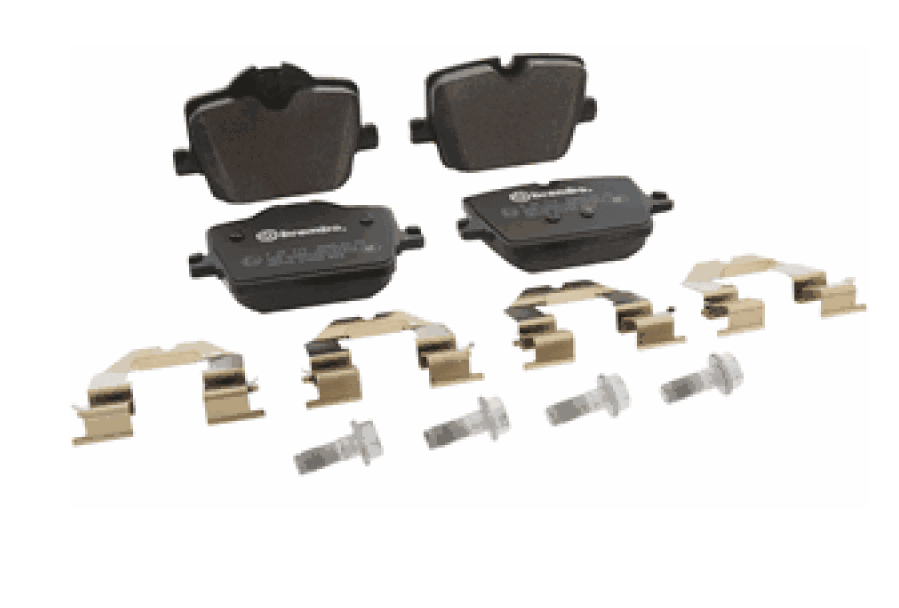 Brembo P06114 PRIME Low-Metallic Rear Brake Pads - BMW and Toyota Applications - image 2