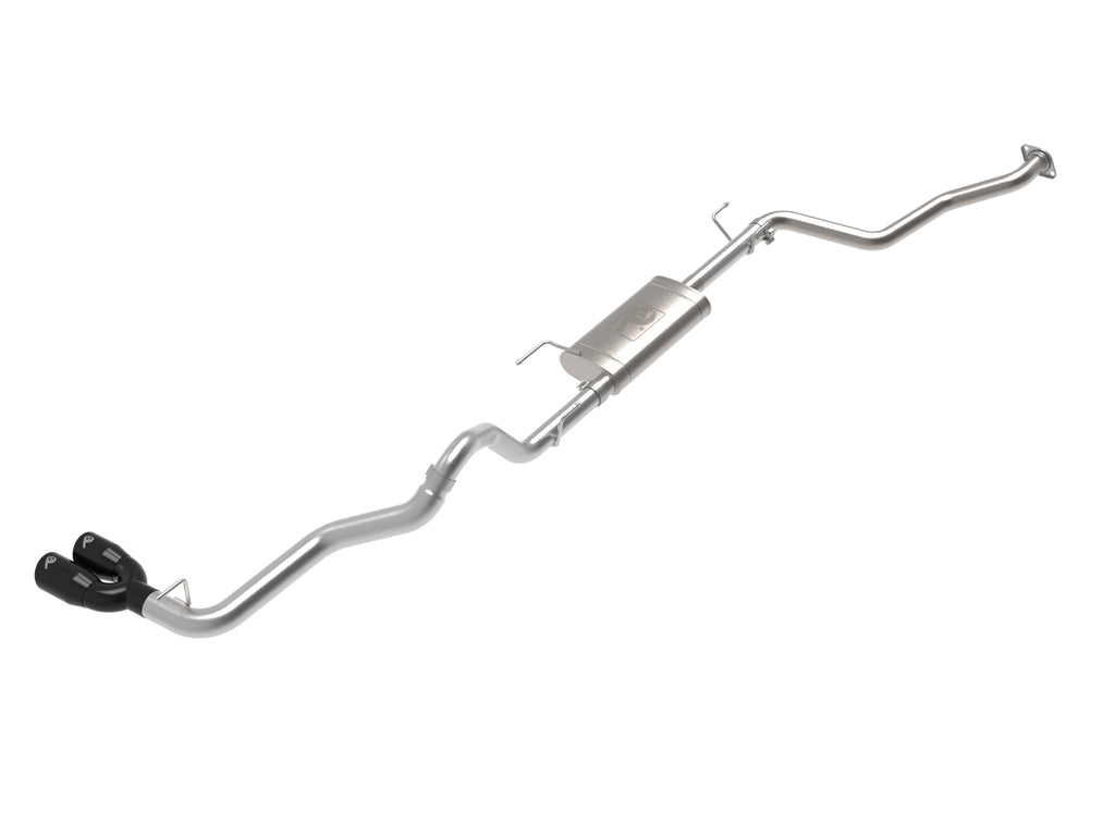 aFe aFe 2024 Toyota Tacoma L4 2.4L Vulcan Series 2.5-3in 304 SS Steel Cat-Back Exhaust w/Black Tips