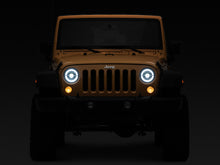 Load image into Gallery viewer, RAXJ132813-Raxiom 07-18 Jeep Wrangler JK Axial Series LED Headlights- Black Housing (Clear Lens)-Headlights-Raxiom
