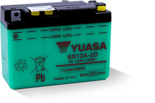 Load image into Gallery viewer, Yuasa 6N12A-2D Conventional 6 Volt Battery-Batteries-Yuasa Battery