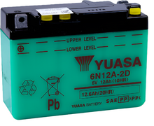 Load image into Gallery viewer, Yuasa 6N12A-2D Conventional 6 Volt Battery-Batteries-Yuasa Battery