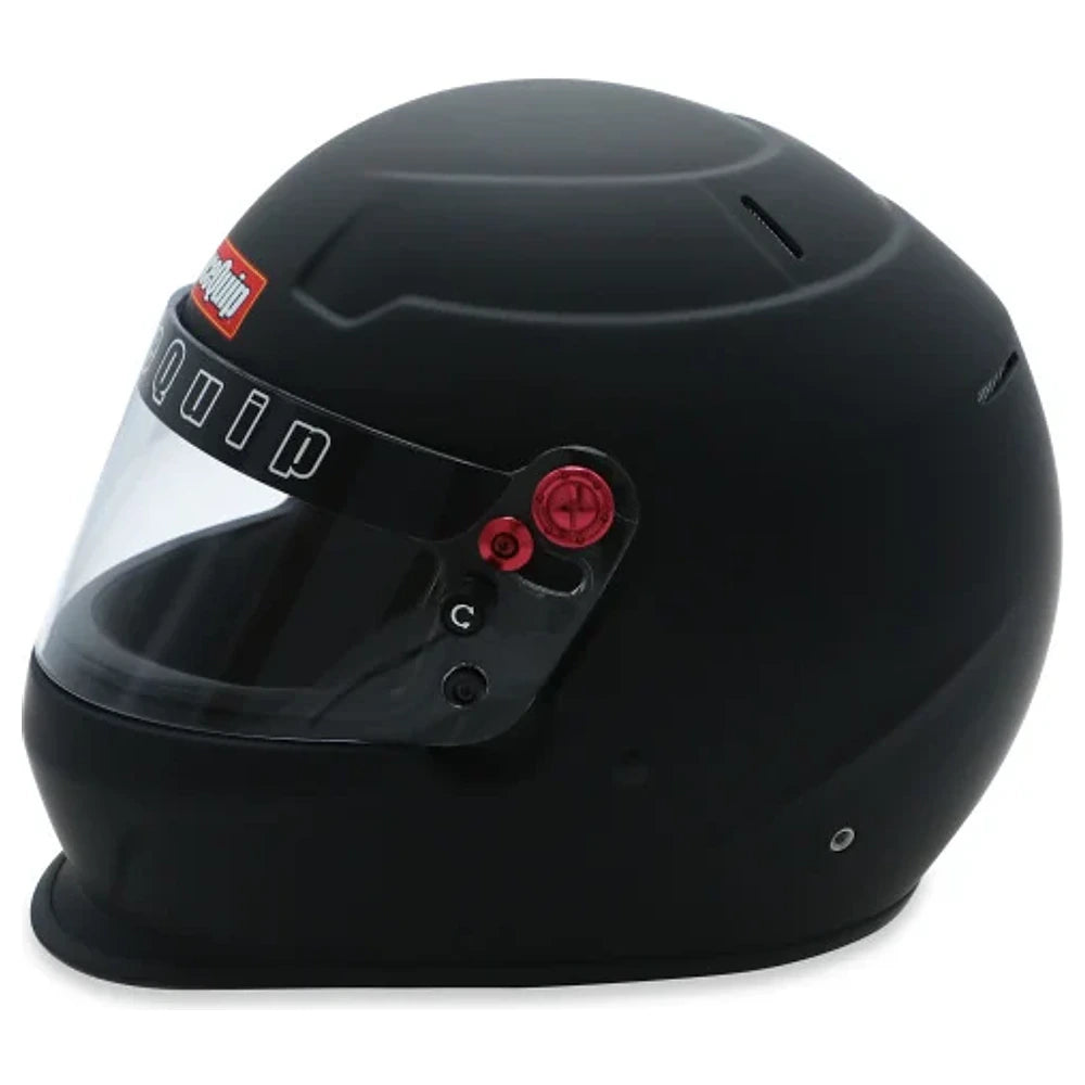 RaceQuip PRO25 SA2025 FLBLK MED HELMET - product view 6