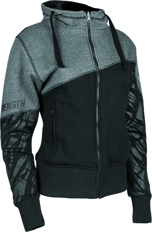 SAS884446-Speed and Strength Cat Outa Hell Hoody Grey/Black Womens - 3XL-Sweatshirts-Speed and Strength