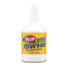 Load image into Gallery viewer, Red Line 75W140 Gear Oil - Quart Red Line