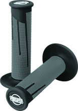 Load image into Gallery viewer, PTR021689-ProTaper Full Diamond Clamp-On Grips - Black/Dark Gray-Grips-ProTaper