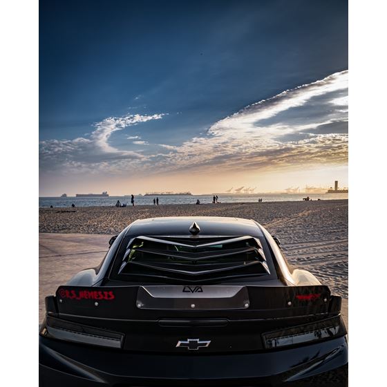 2016-2024 Chevrolet Camaro Louvers Bakkdraft-Window Louvers-GlassSkinz