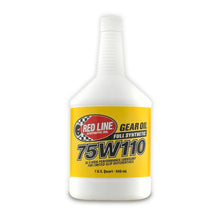 Load image into Gallery viewer, Red Line 75W110 GL-5 Gear Oil - Quart Red Line