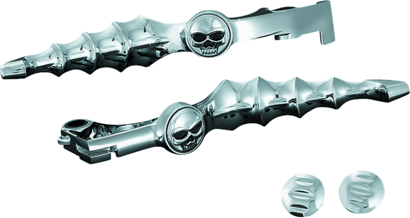 KUR7411-Kuryakyn Zombie Levers For Honda Chrome-Levers-Kuryakyn