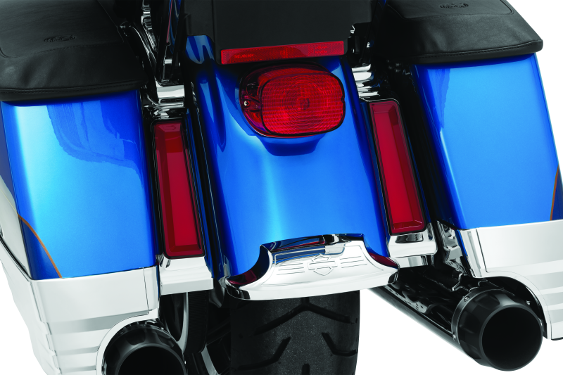 KUR2900-Kuryakyn Tracer L.E.D. Inserts For Saddlebag Supports Chrome-Brackets-Kuryakyn