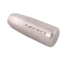 Load image into Gallery viewer, NRGSK-450SL-NRG Universal Short Shifter Knob - 3.5in. Length / Heavy Weight .85Lbs. - Silver-Shift Knobs-NRG