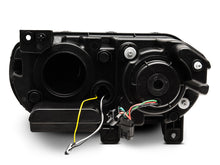 Load image into Gallery viewer, RAXCH3761-Raxiom 08-14 Dodge Challenger Halo Projctr Headlights w/Sequential Turn Signals-Blk Hsng(Clear Lens)-Headlights-Raxiom