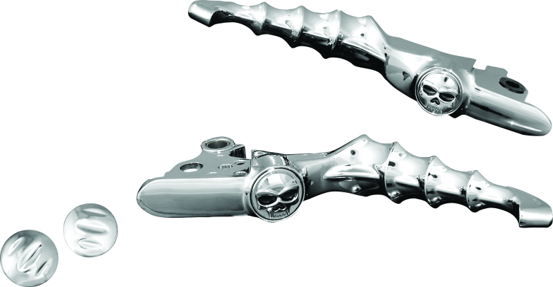 KUR1058-Kuryakyn Zombie Levers 08-13 Touring Cable Chrome-Levers-Kuryakyn