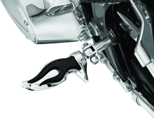 Load image into Gallery viewer, KUR4416-Kuryakyn Flamin Peg With Male Mount Adapter Chrome-Footpegs-Kuryakyn