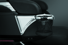Load image into Gallery viewer, KUR1692-Kuryakyn Passenger Drink Holder With Basket 14-Up Touring Right Side Chrome-Cup Holders-Kuryakyn