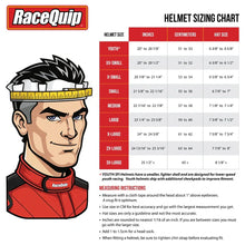 Load image into Gallery viewer, RaceQuip PRO25 SA2025 STEEL LRG HELMET - product view 2