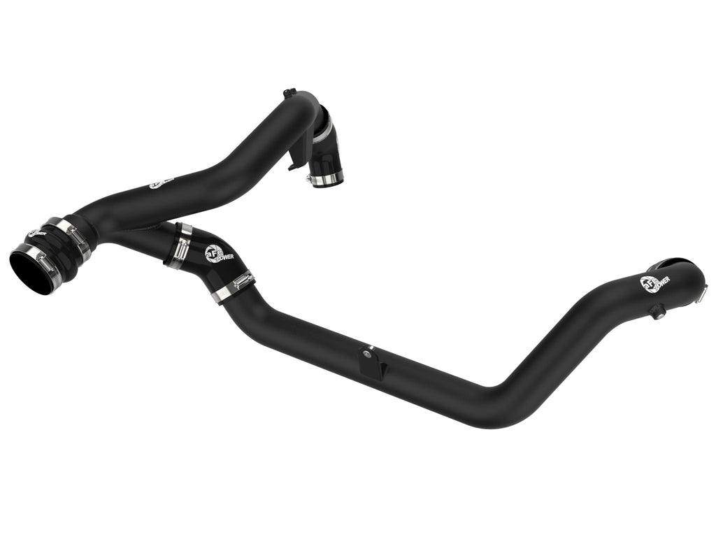 aFe aFe BladeRunner 2 1/4in Intercooler Hot Side Charge Pipe 22-23 Ford Explorer V6-3.0L (tt) - Black