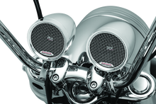 Load image into Gallery viewer, KUR2712-Kuryakyn Road Thunder Speaker Pods Bluetooth Audio Controller Chrome-Audio-Kuryakyn