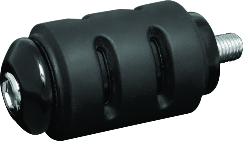 KUR7558-Kuryakyn Trident Shift Peg Standard Gloss Black-Footpegs-Kuryakyn