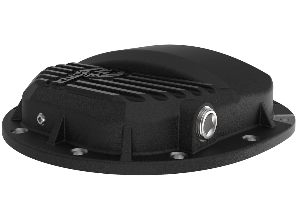 aFe aFe Power Pro Series AAM 9.5/9.76 Rear Diff Cover Black w/Mach Fins 14-19 GM Silverado/Sierra 1500
