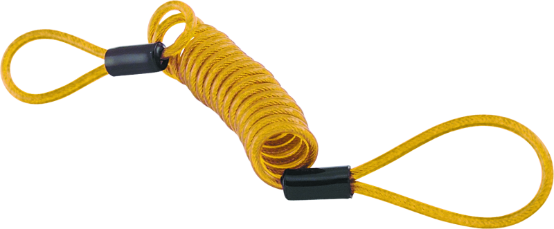 BKM132202-Bully Lock Disc Reminder 4in Lock - Yellow-Security Locks-Bike Master