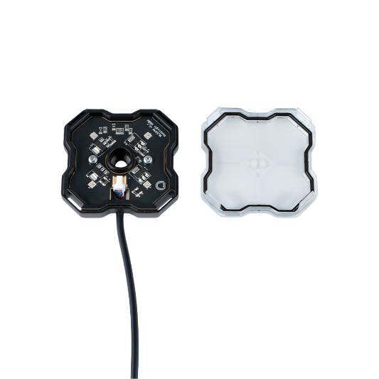 DIODD7741C-Diode Dynamics RGBW Rock Light Installer Magnet Mount Kit w/Controller (4-pack)-Light Accessories and Wiring-Diode Dynamics