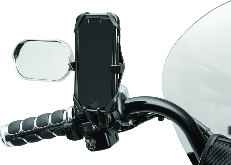 KUR6437-Kuryakyn Free-Flex Device Holder Perch Screw Mount-Phone Holders-Kuryakyn