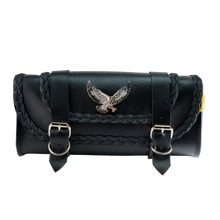 Load image into Gallery viewer, WAM58282-20-Willie &amp; Max Universal Black Magic Tool Bag (12 in L x 5 in W x 2.5 in H) - Black-Bags - Bike Bags-Willie &amp; Max