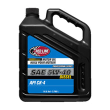 Load image into Gallery viewer, Red Line Pro-Series Diesel CK4 5W40 Motor Oil - Gallon Red Line