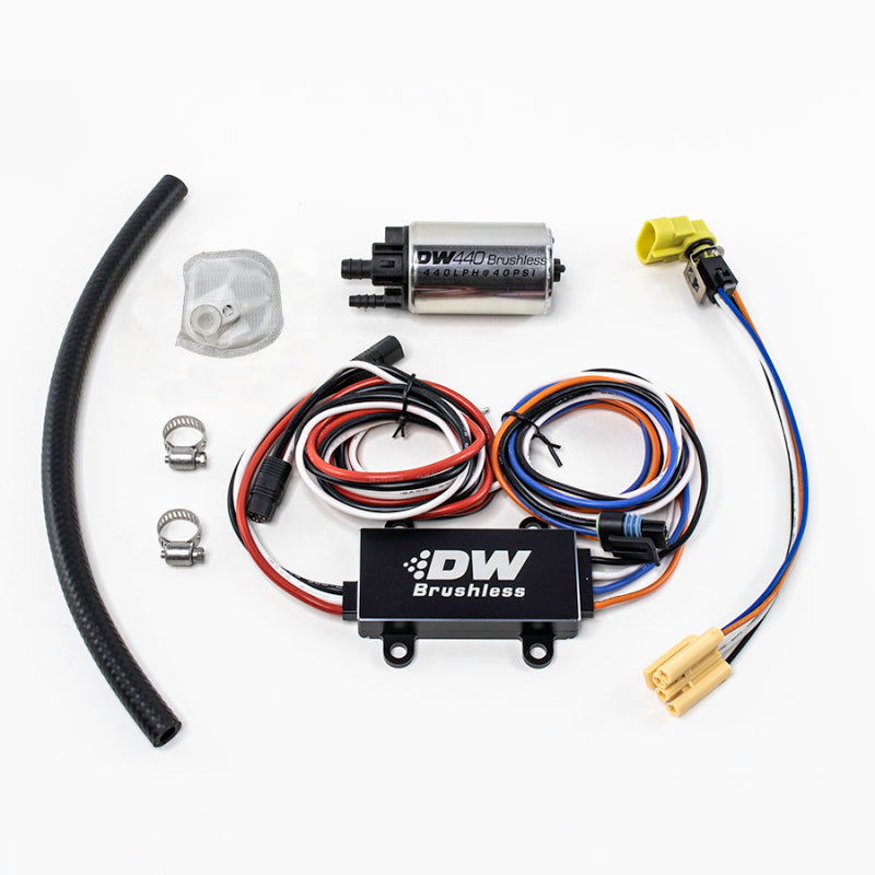 DeatschWerks DW440 440lph Brushless Fuel Pump w/ Dual Speed Controller-Fuel Pumps-DeatschWerks