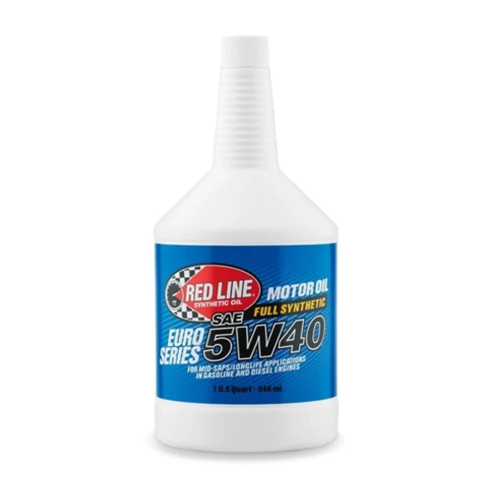 Red Line Euro-Series 5W40 Motor Oil - Quart Red Line
