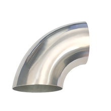 Load image into Gallery viewer, TIC101-10255-3109-Ticon Industries 4.0in Diameter 90 .9D/3.5in CLR 1.5mm /.059in Wall Thickness Titanium Elbow-Titanium Tubing-Ticon