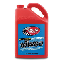 Load image into Gallery viewer, Red Line 10W60 Motor Oil - Gallon Red Line