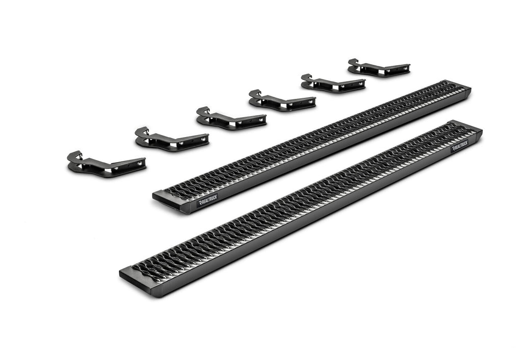 NFBGFF15RC-TX-N-Fab Growler Fleet 15-19 Ford F-150 17-19 F-250/F-350 Superduty Reg Cab - Cab Length - Tex. Black-Running Boards-N-Fab