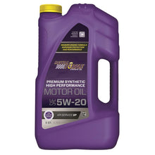 Load image into Gallery viewer, RLP53520-Royal Purple Premium Synthetic High Performance Multi-Grade 5W-20 Motor Oil - 5 Quart-Motor Oils-Royal Purple
