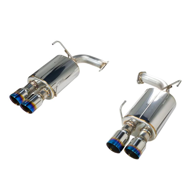 REMRO-TTVA-DM-Remark 15-21 Subaru WRX/STI VA Axle Back Exhaust w/Burnt Stainless Steel Dual Wall Tip-Axle Back-Remark