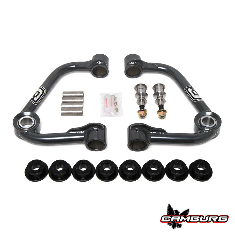 CMBCAM-110187-Camburg Ford F-150 2WD/4WD 09-20 1.25in Performance Uniball Upper Arms (w/ covers)-Suspension Arms & Components-Camburg