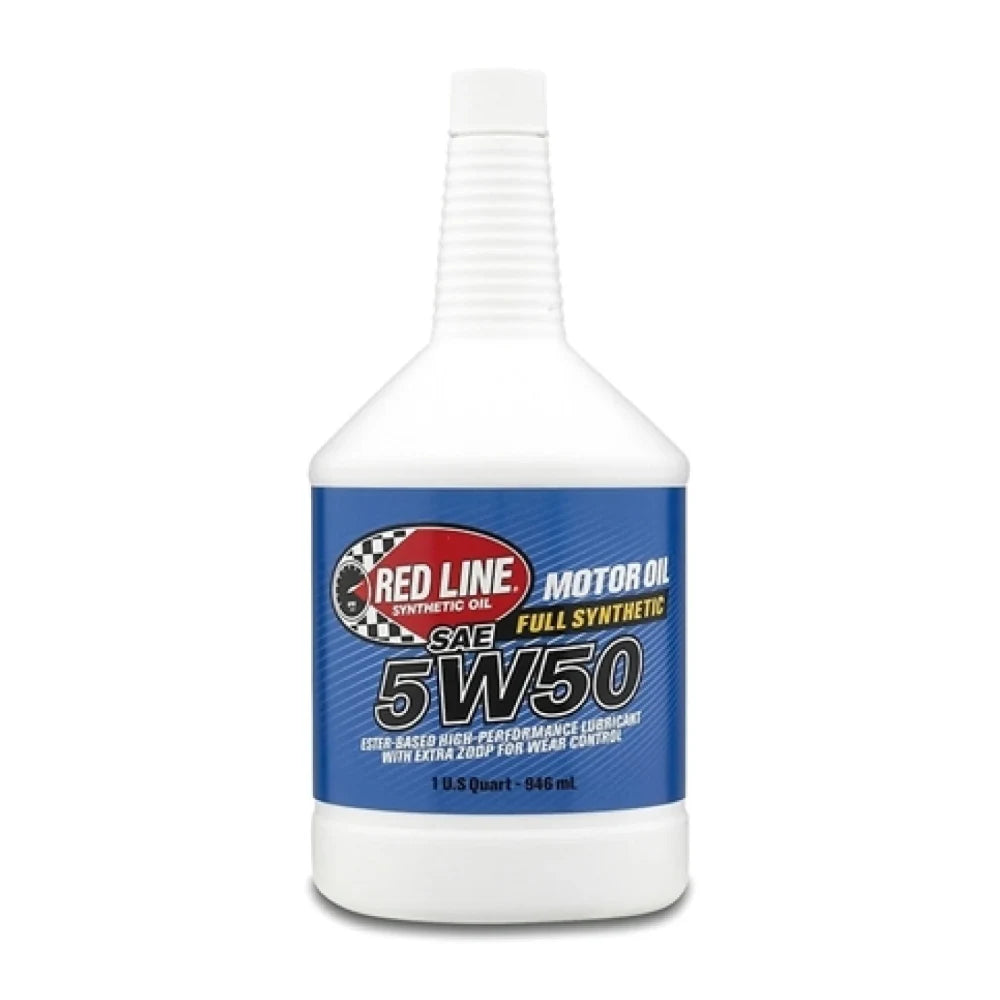 Red Line 5W50 Motor Oil - Quart Red Line