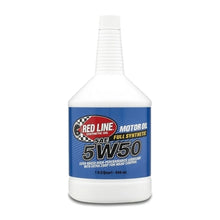 Load image into Gallery viewer, Red Line 5W50 Motor Oil - Quart Red Line