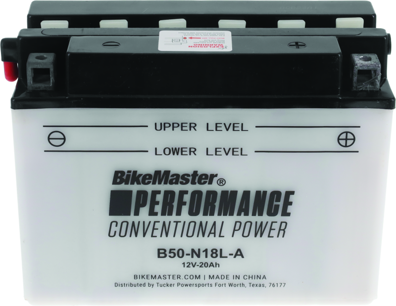 BKM781057-BikeMaster B50-N18L-A Battery-Batteries-Bike Master