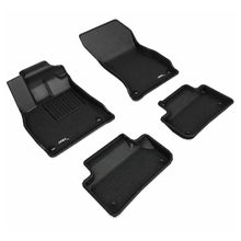 Load image into Gallery viewer, 3D MAXpider Kagu black full-set floor mats for 2018-2025 Audi Q5 and SQ5