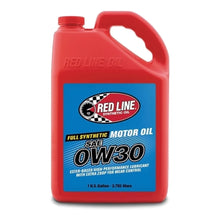Load image into Gallery viewer, Red Line 0W30 Motor Oil - Gallon Red Line