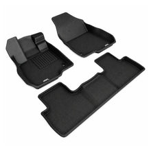 Load image into Gallery viewer, 3D MAXpider L1AD02201509 black full-set floor mats for Audi A6, A7, S6, S7 and RS7