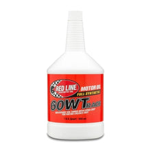 Load image into Gallery viewer, Red Line 60WT Race Oil - Quart Red Line