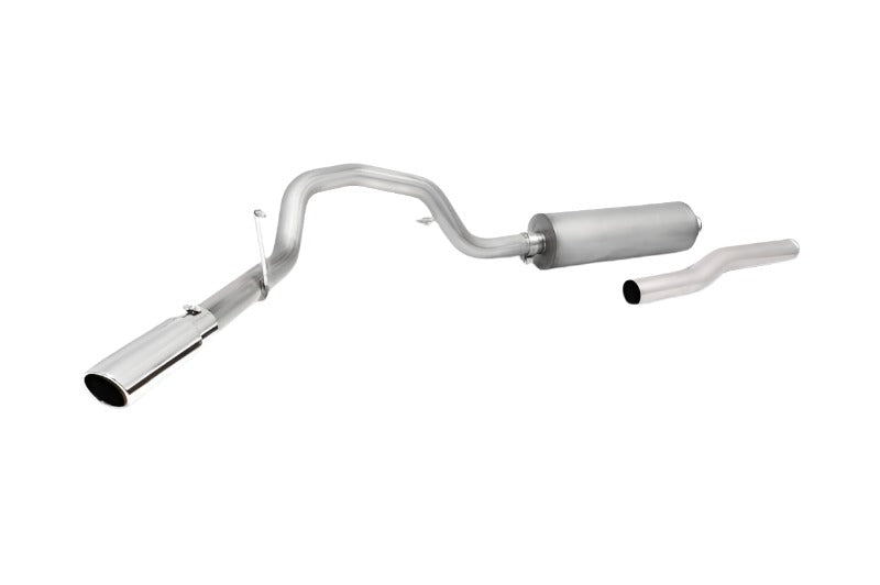 GIB615639-Gibson 21-22 GMC Yukon XL 1500/Chevrolet Suburban 1500 5.3L Cat-Back Single Exhuast - Stainless-Catback-Gibson