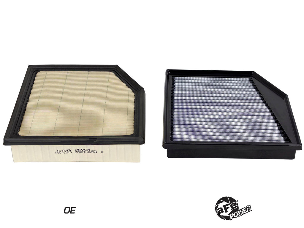 aFe aFe MagnumFLOW OEM Replacement Air Filter PRO Dry S 14-15 Lexus IS 250/350 2.5L/3.5L V6