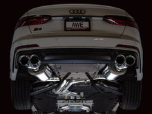 Load image into Gallery viewer, AWE3015-42103-AWE Tuning 19-23 Audi C8 S6/S7 2.9T V6 AWD Touring Edition Exhaust - Chrome Silver Tips-Catback-AWE Tuning
